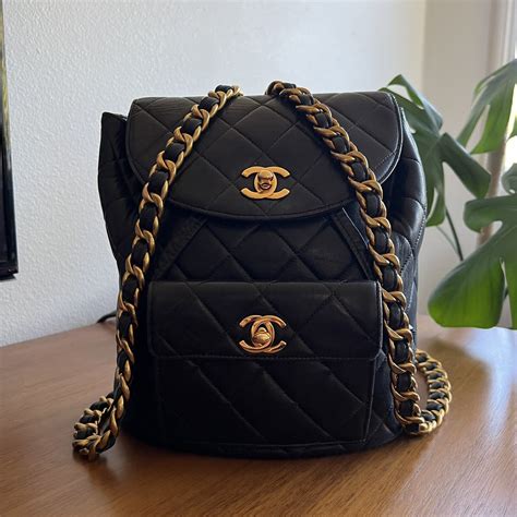 chanel backpack cheap|chanel black backpack.